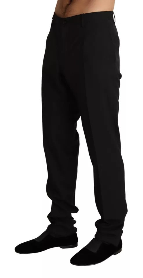 Dolce & Gabbana Robe noire Pantalon skinny formel