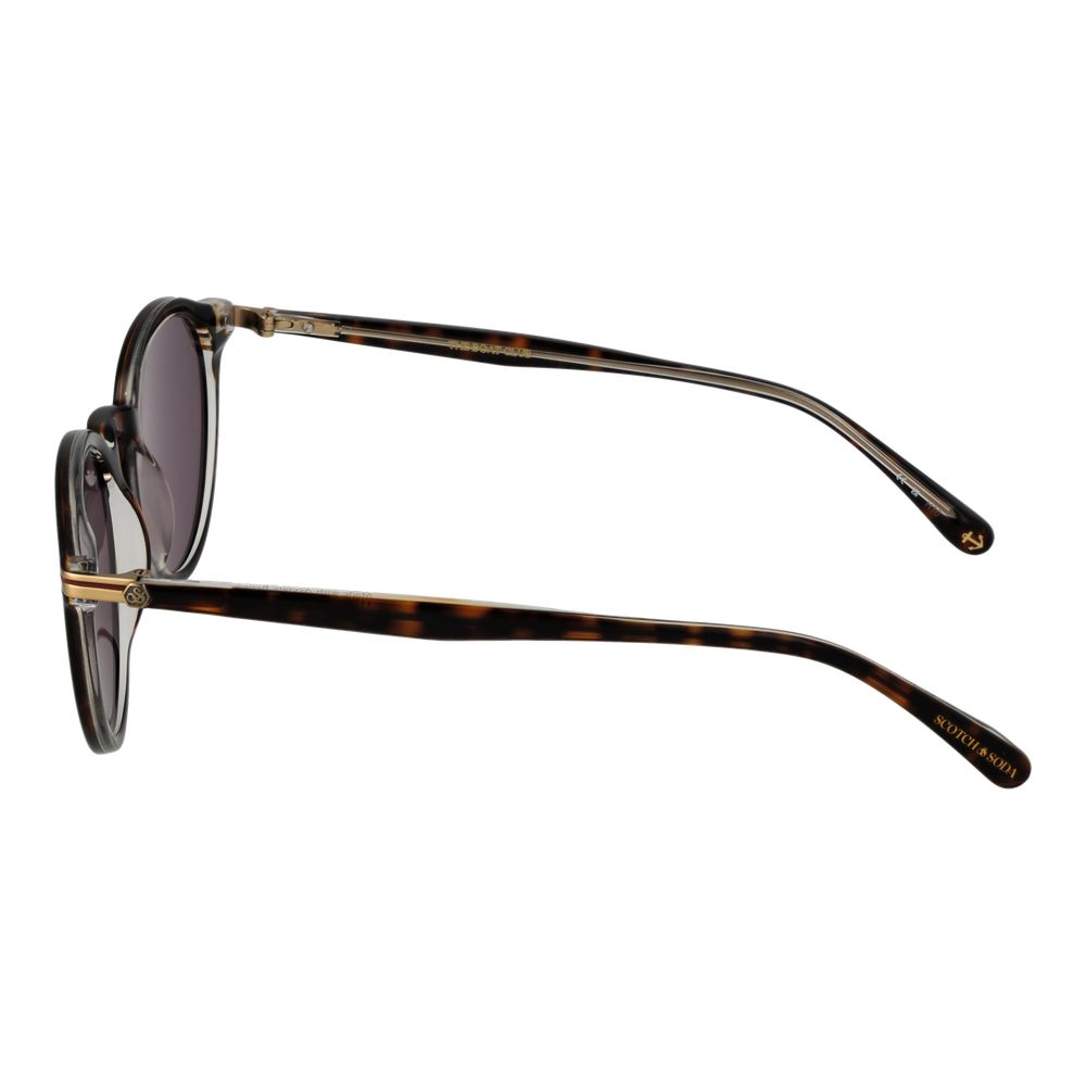 Lunettes de soleil marron Scotch & Soda pour homme