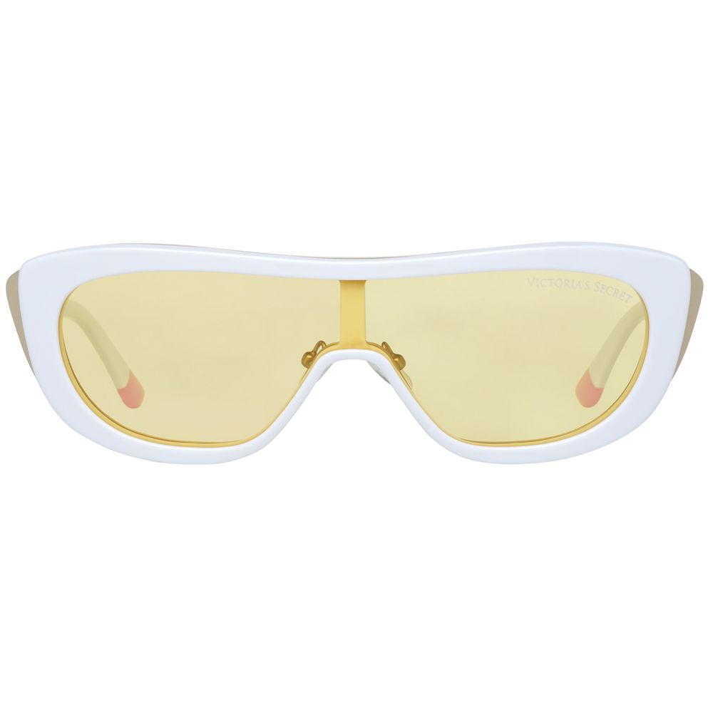 Lunettes de soleil en plastique blanc Victoria's Secret