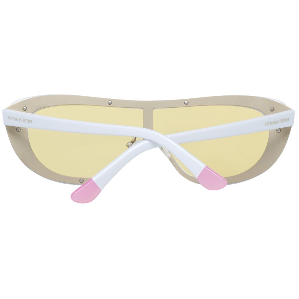 Lunettes de soleil en plastique blanc Victoria's Secret