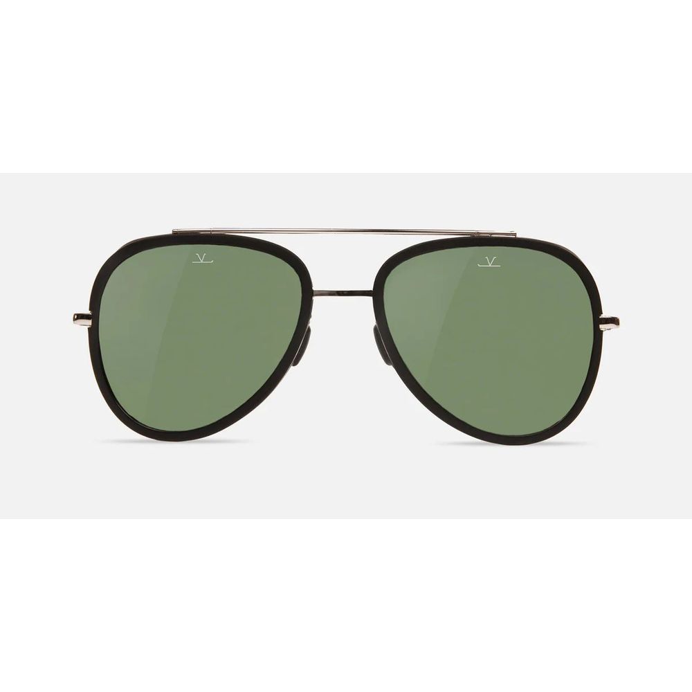 Vuarnet Sonnenbrille aus schwarzem Edelstahl