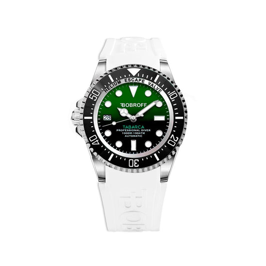 Montre blanche en matière synthétique