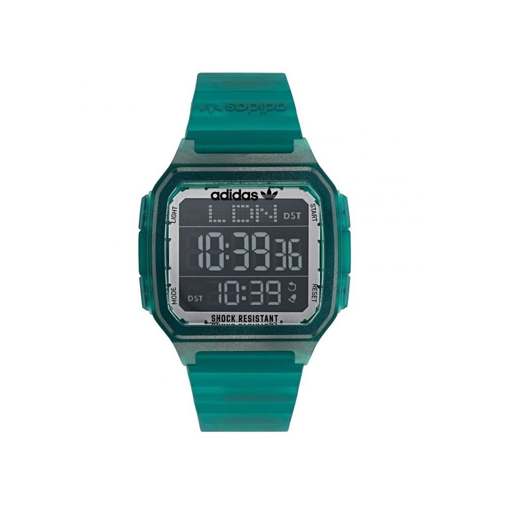 Montre Adidas en résine verte