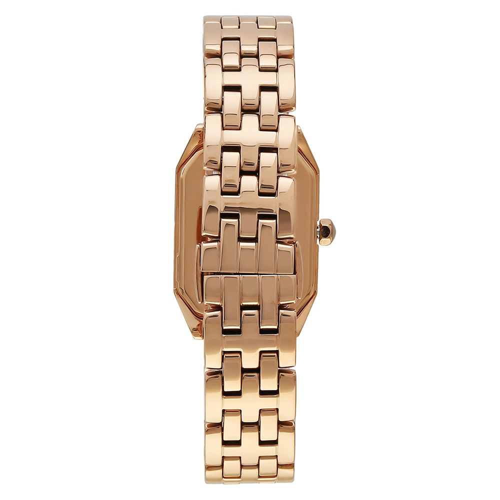 Armani – Edelstahluhr in Roségold