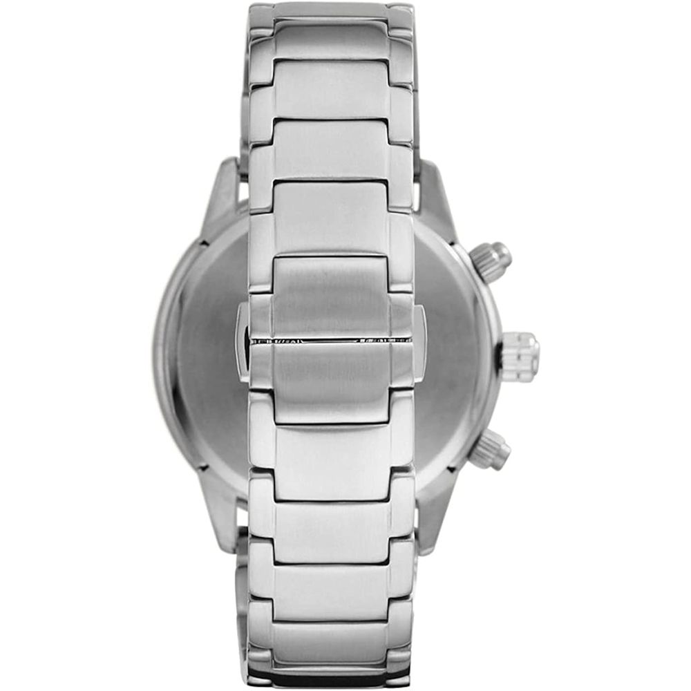 Armani – Silberne Edelstahluhr