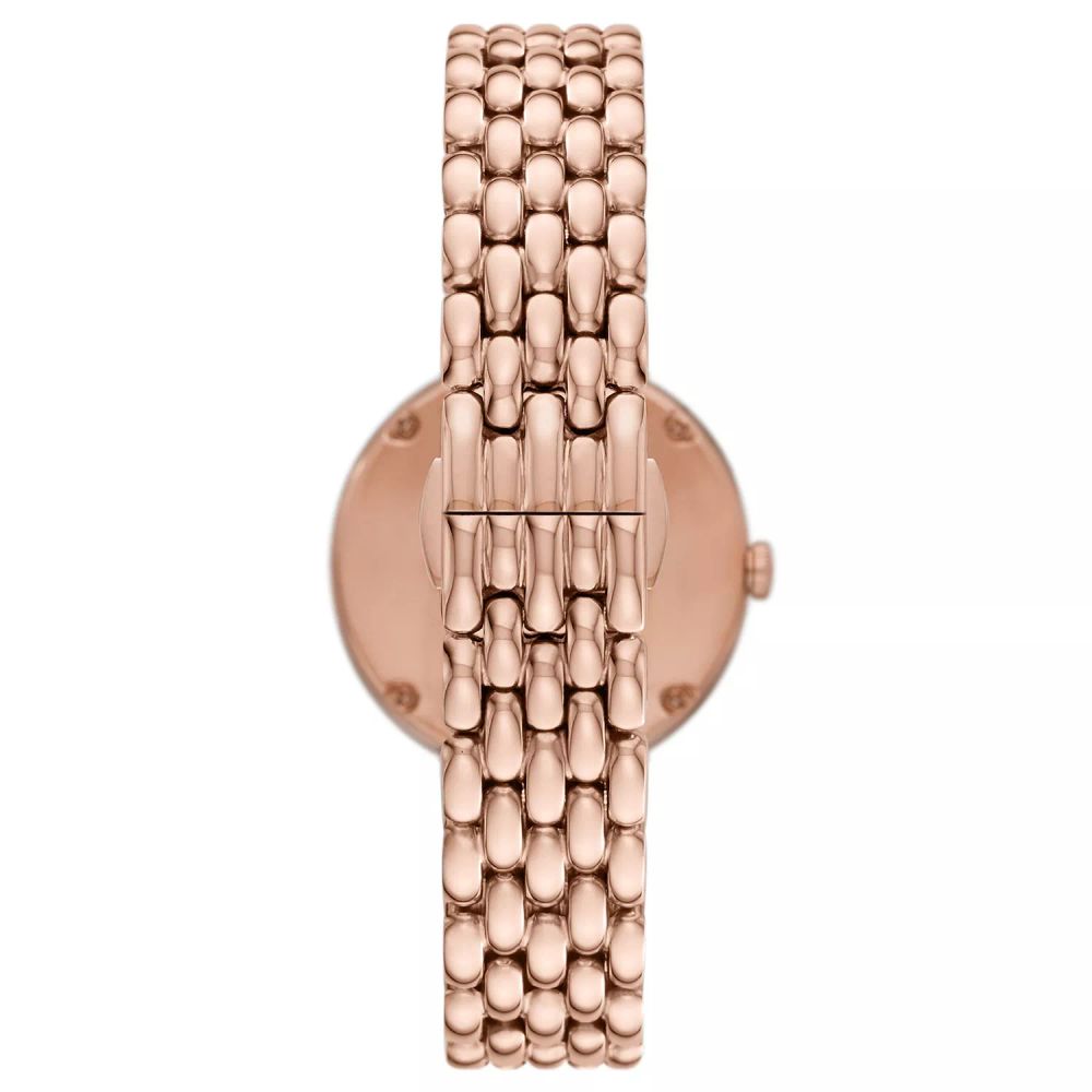 Armani – Mehrfarbige Edelstahluhr
