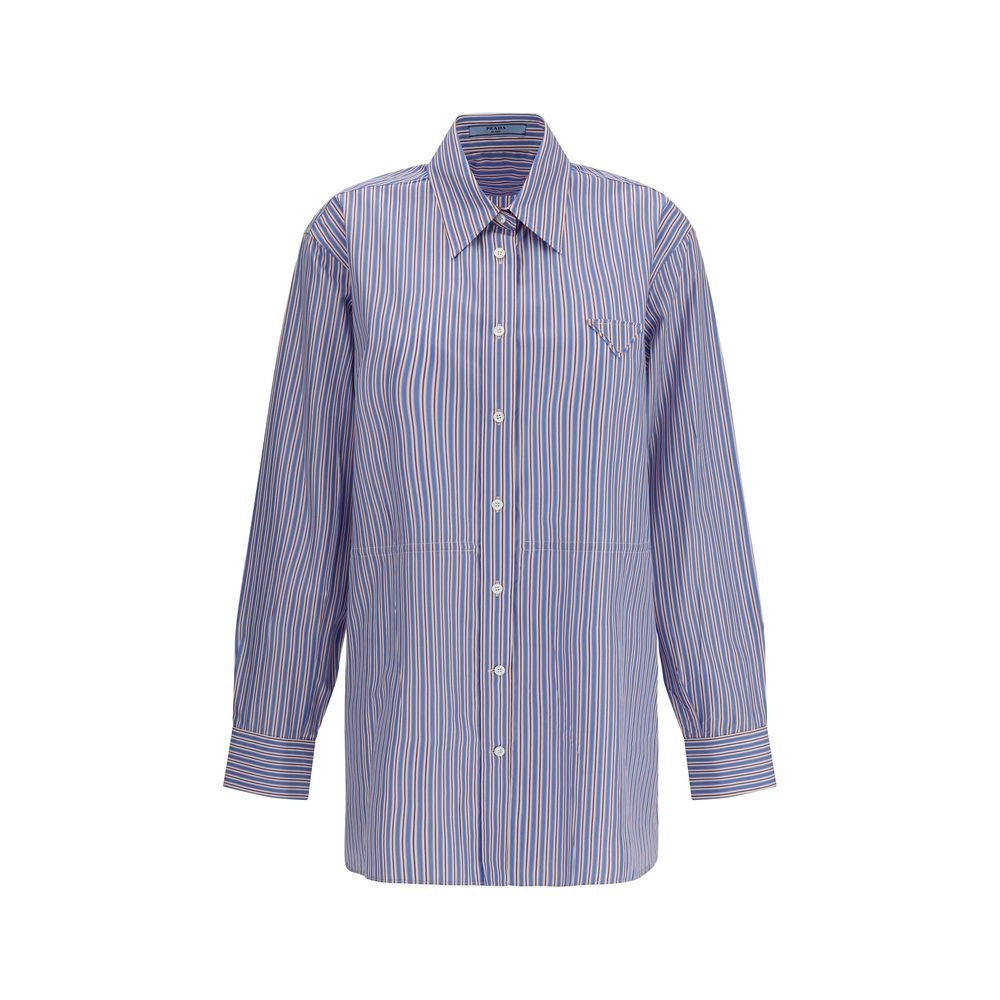Prada gestreiftes Hemd