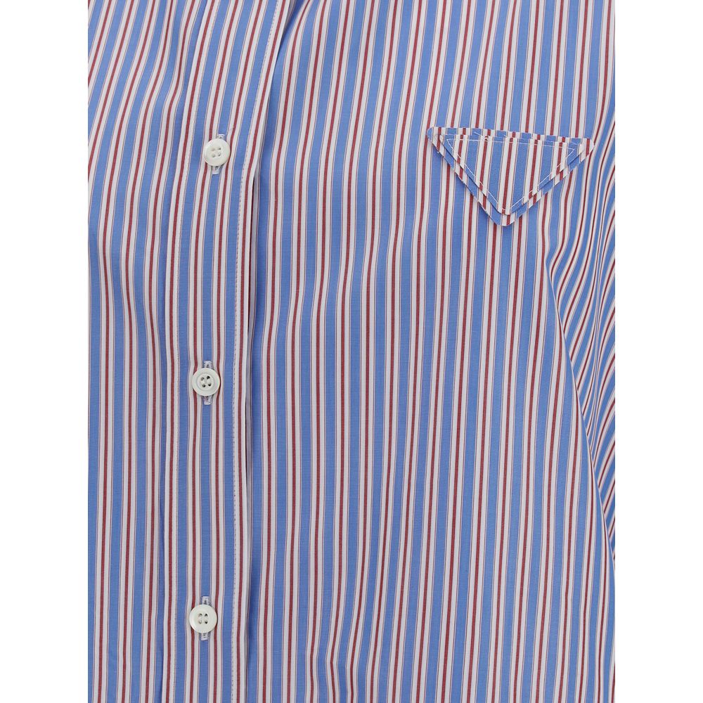 Prada gestreiftes Hemd