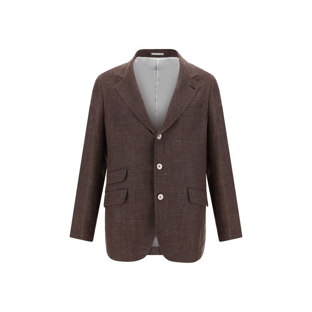 Brunello Cucinelli Veste blazer en lin