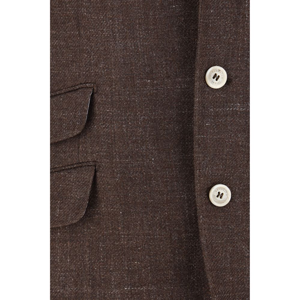 Brunello Cucinelli Veste blazer en lin
