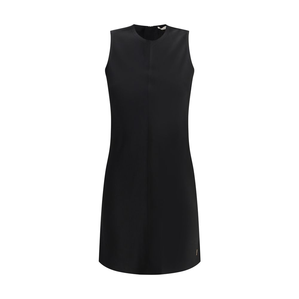 Ami Paris Minimalistisches kurzes Kleid