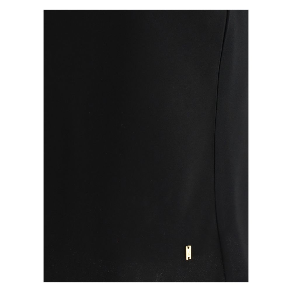 Ami Paris Minimalistisches kurzes Kleid