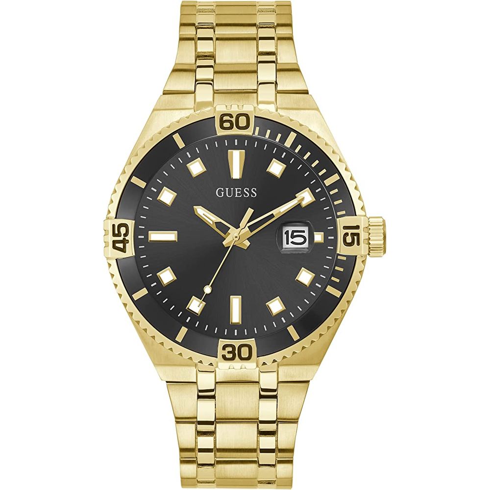 Guess – Goldene Edelstahluhr