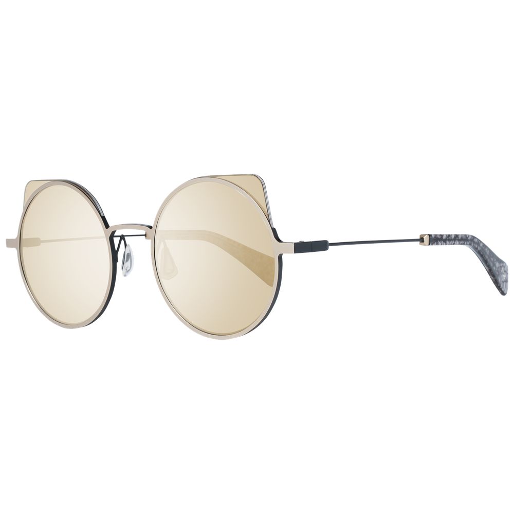 Yohji Yamamoto Graue Herren Sonnenbrille