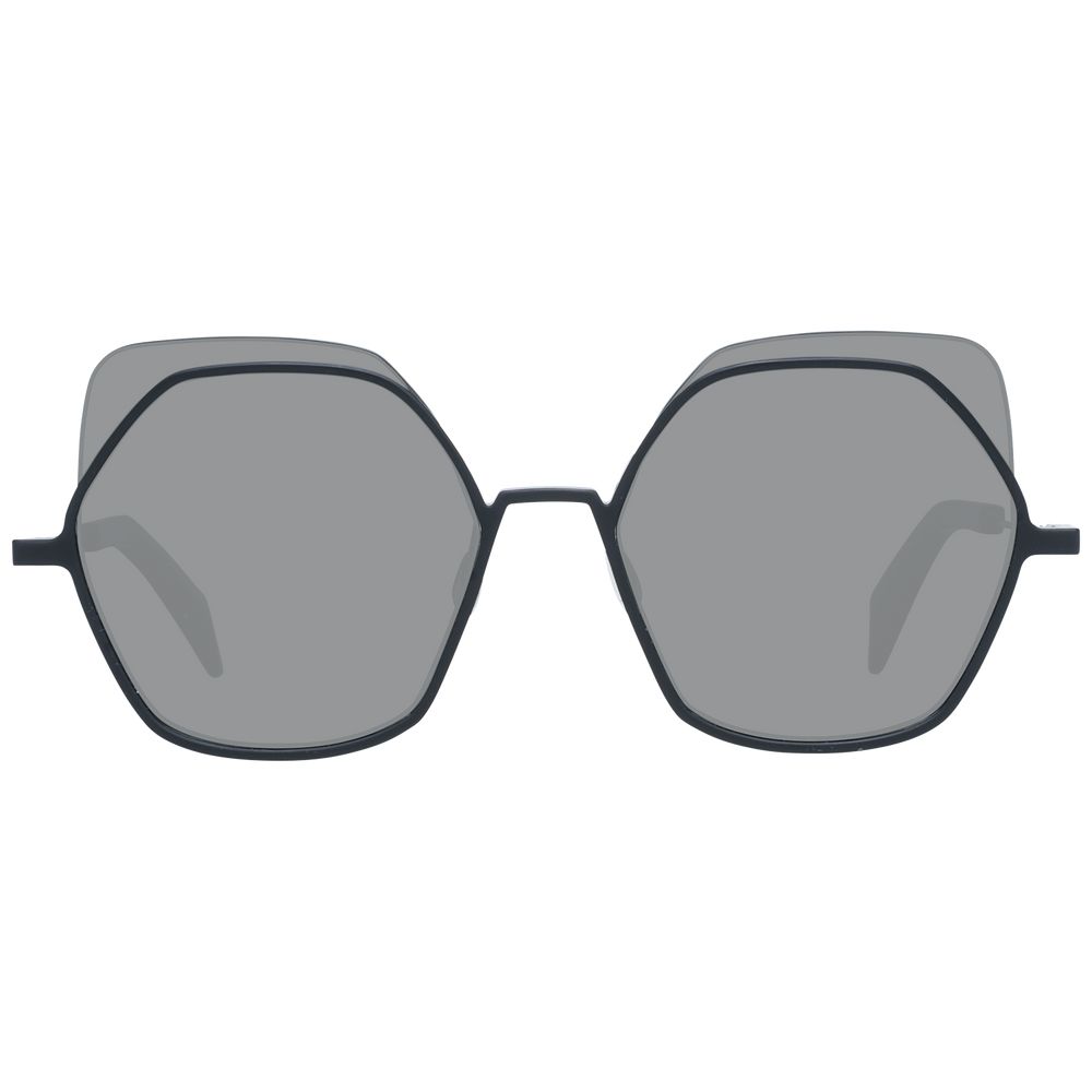 Lunettes de soleil noires pour femmes Yohji Yamamoto