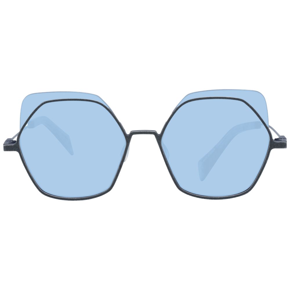 Lunettes de soleil grises pour femme Yohji Yamamoto