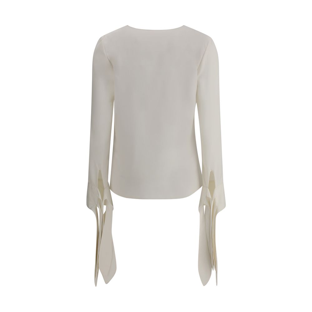 Givenchy Bluse mit Schleifenmanschetten