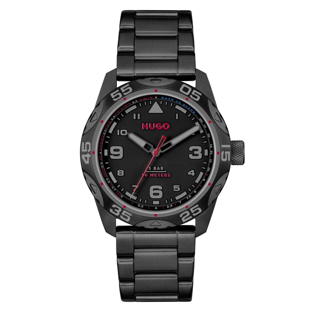Hugo Boss – Schwarze Edelstahluhr