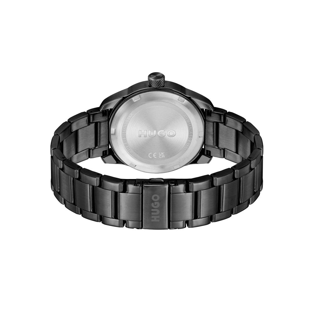 Hugo Boss – Schwarze Edelstahluhr