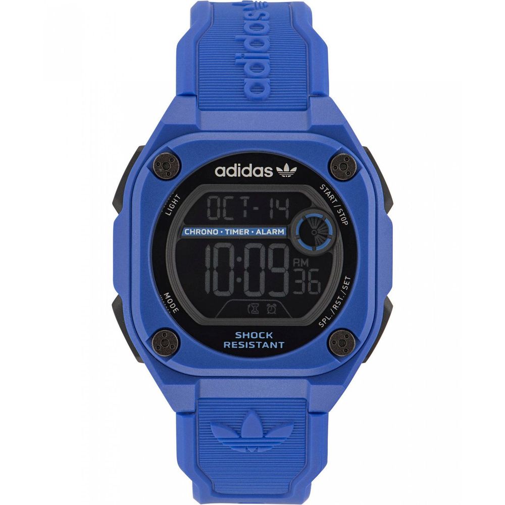 Montre synthétique bleue Adidas