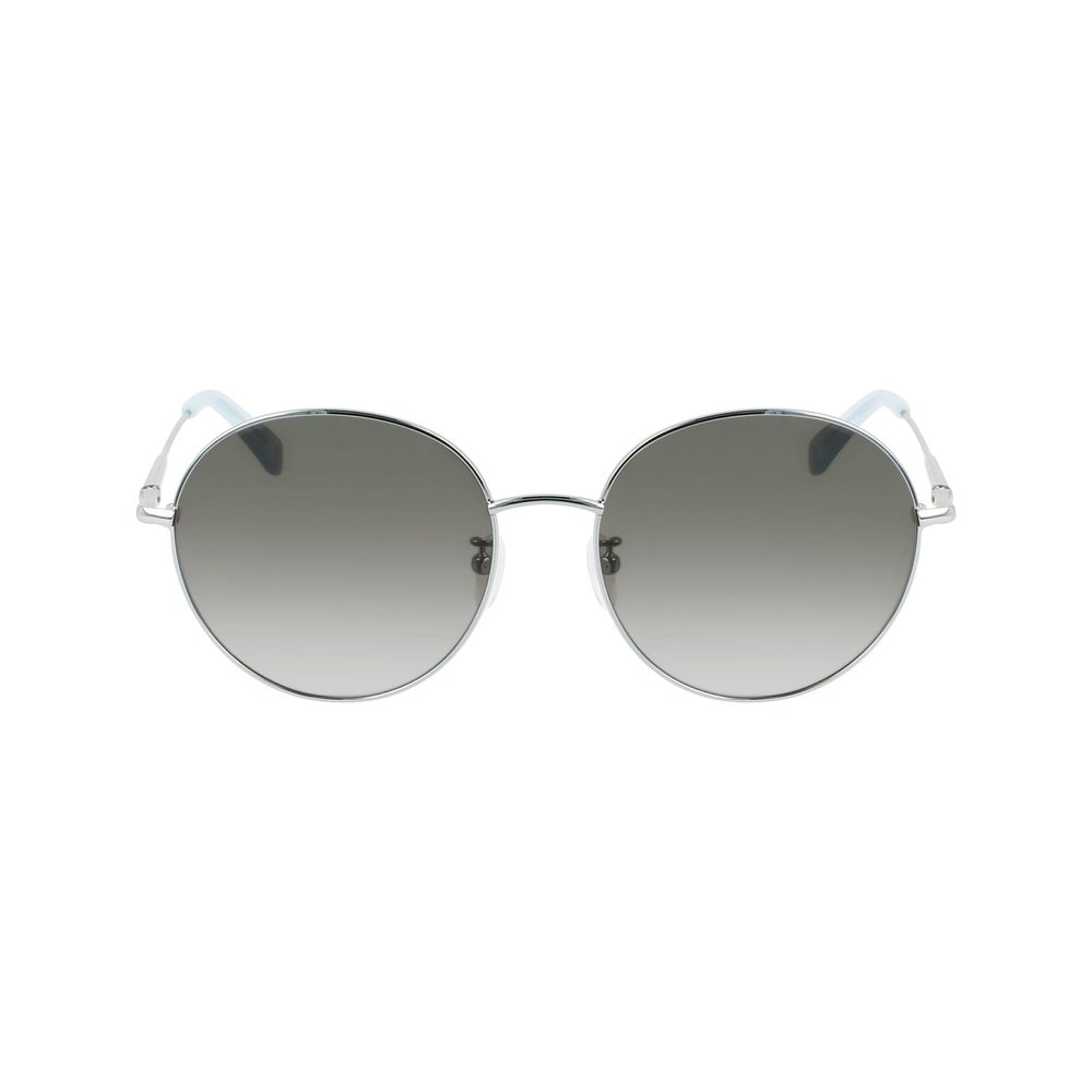 Longchamp Sonnenbrille aus blauem Metall