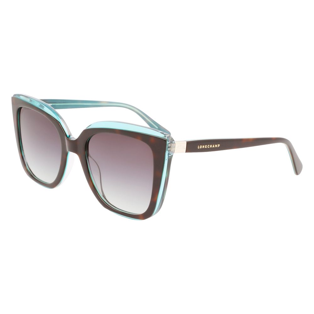 Longchamp – Beige Acetat-Sonnenbrille
