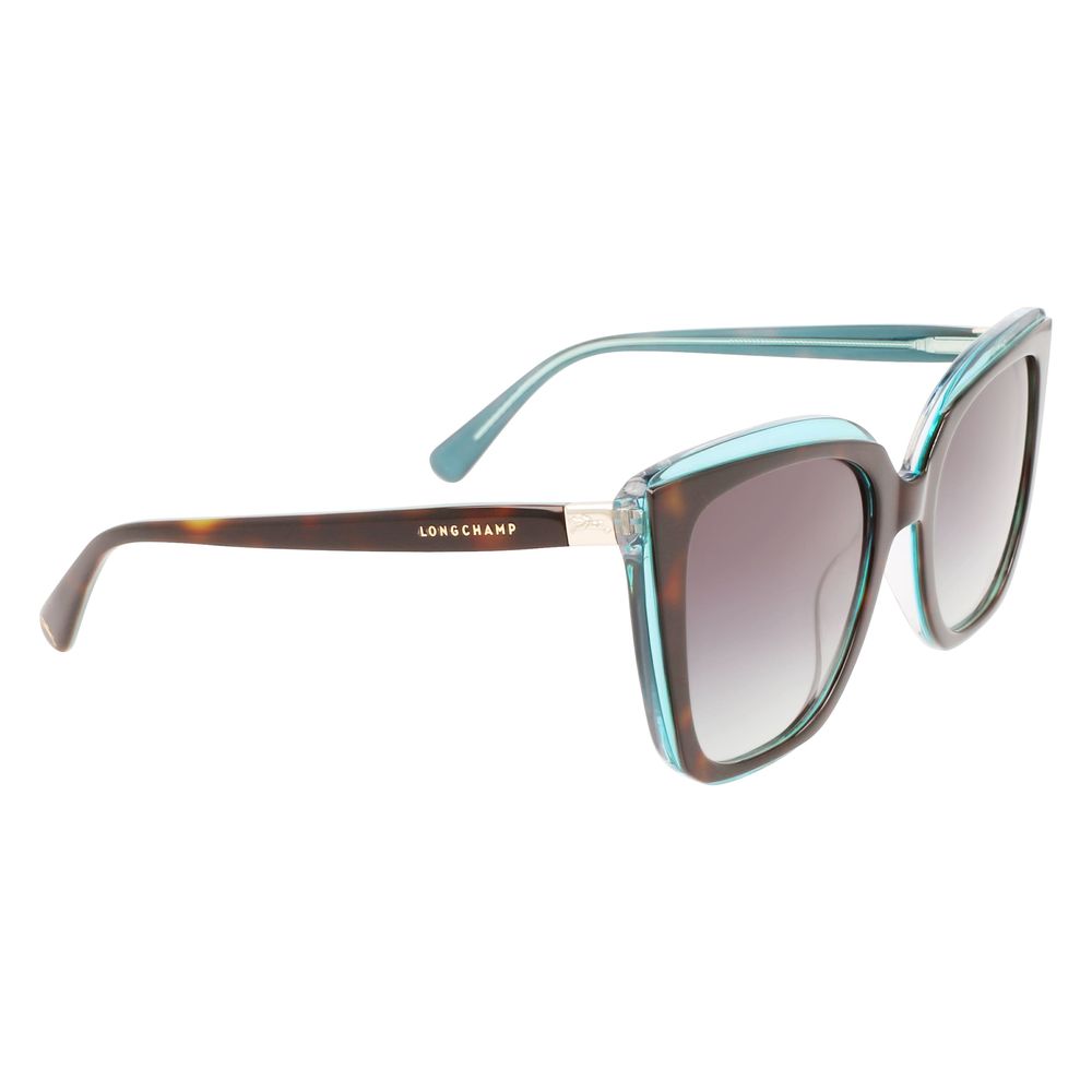 Longchamp – Beige Acetat-Sonnenbrille