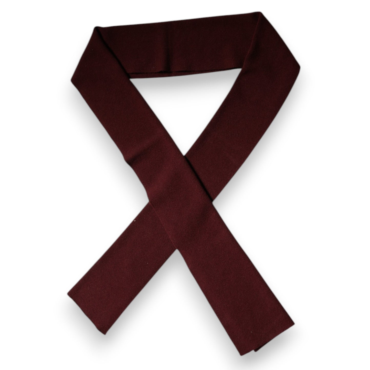 Foulard fin en cachemire bordeaux Dolce & Gabbana