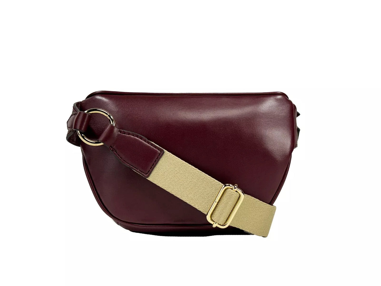 Michael Kors – Maise 2-in-1-Gürteltasche aus Leder, Kastanienbraun