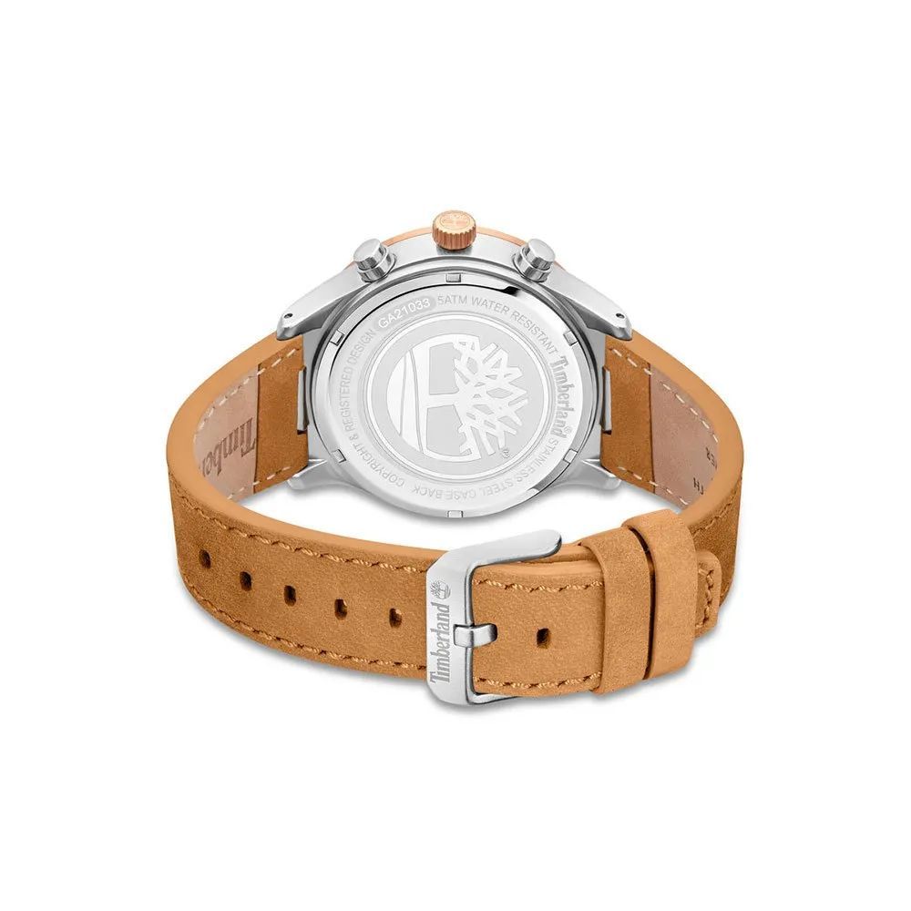 Timberland Braune Lederuhr
