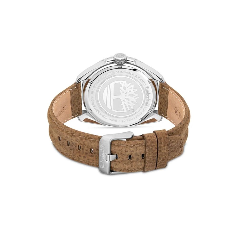 Timberland Braune Lederuhr