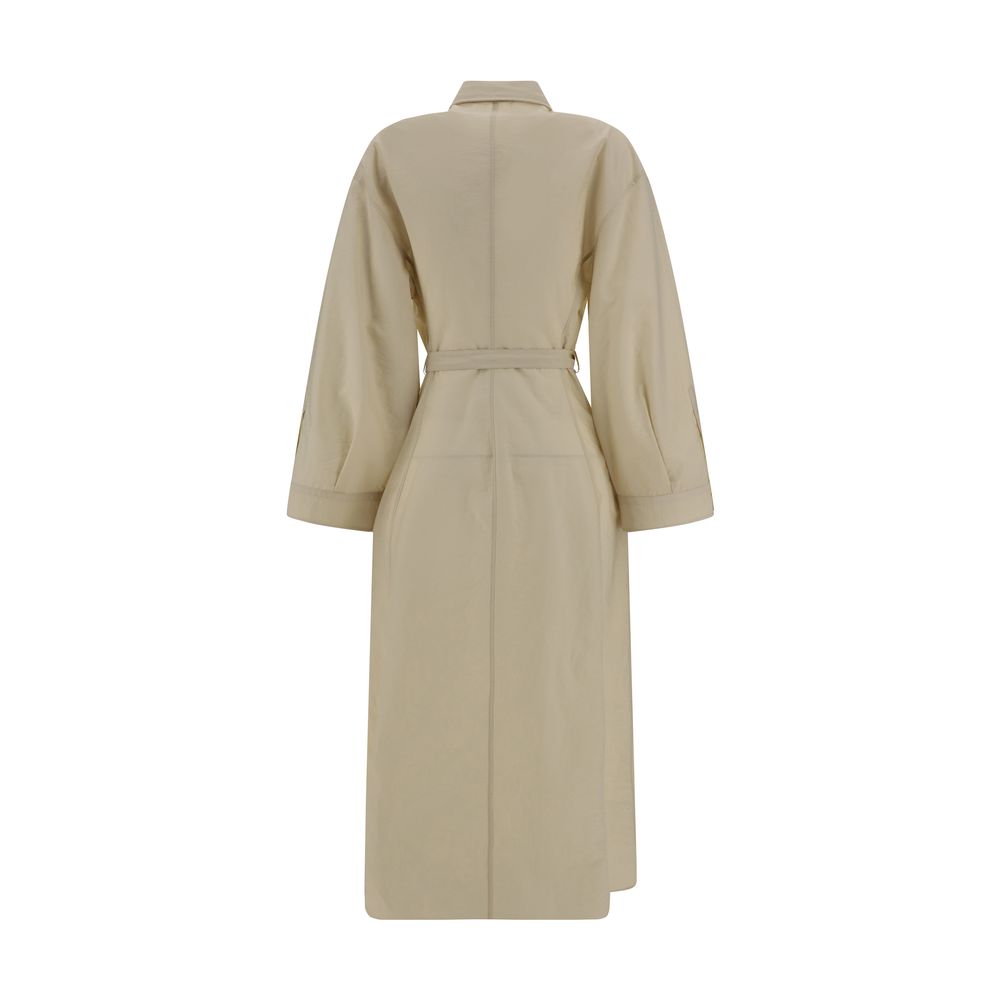 Brunello Cucinelli Robe longue en coton