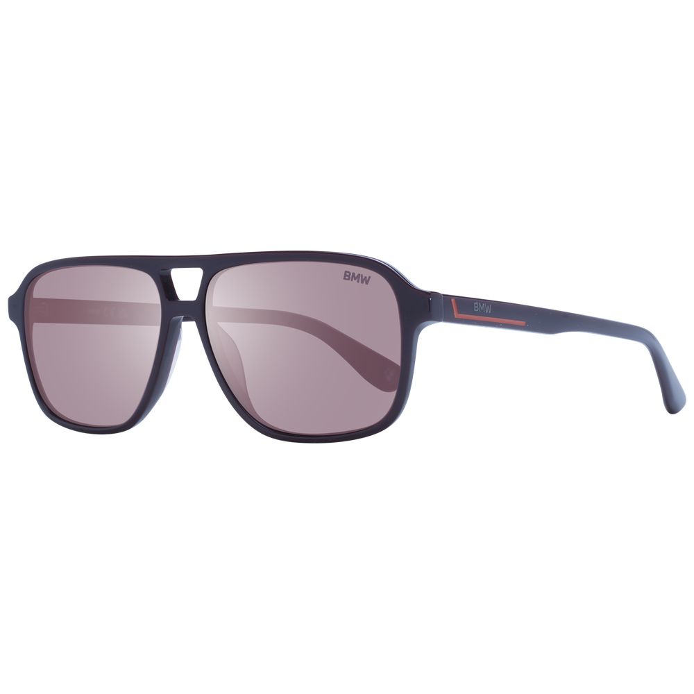 BMW Burgunderrote Herren-Sonnenbrille