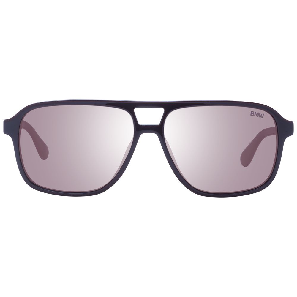 BMW Burgunderrote Herren-Sonnenbrille