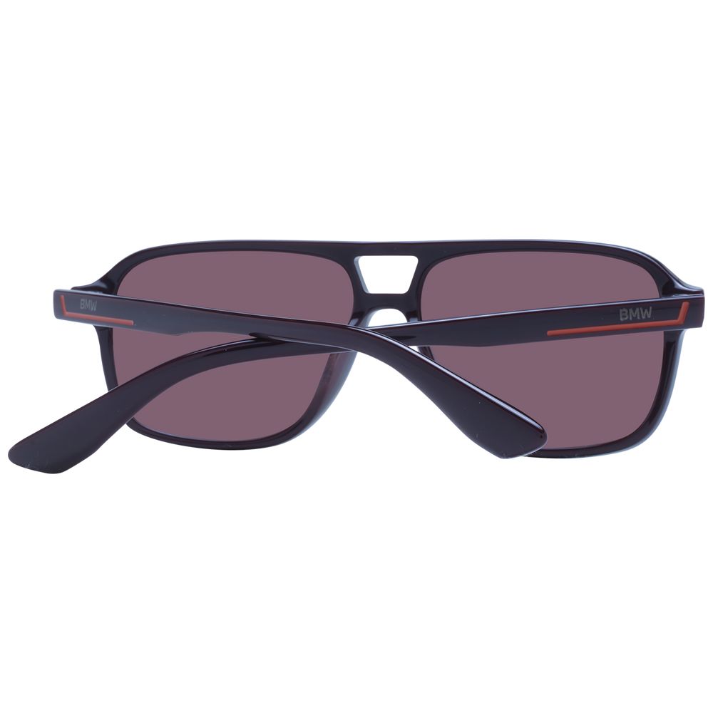 BMW Burgunderrote Herren-Sonnenbrille