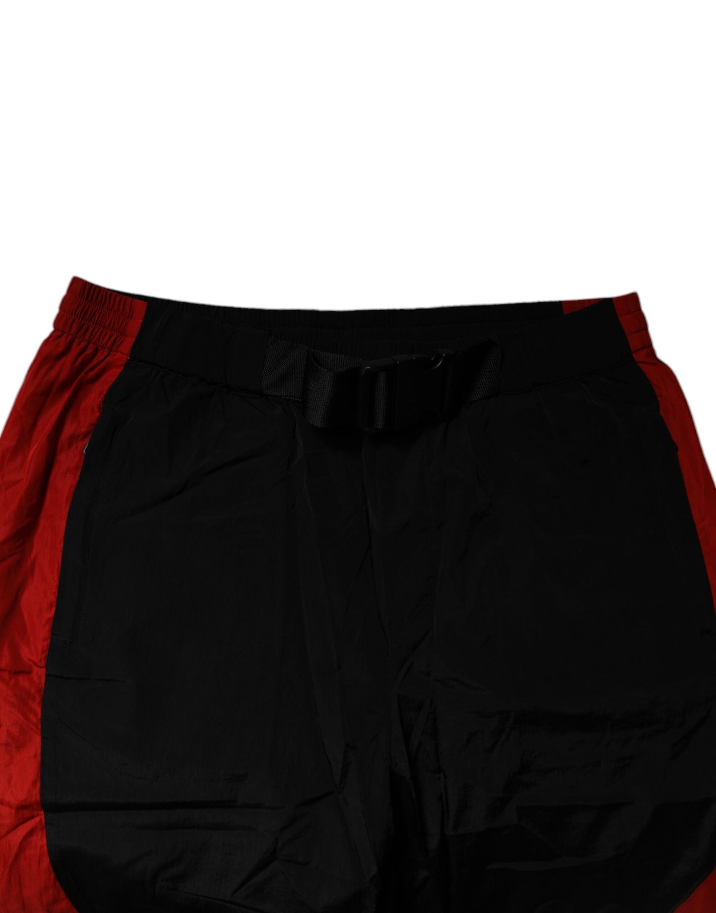 Pantalon de jogging Dolce & Gabbana noir et rouge à imprimé léopard