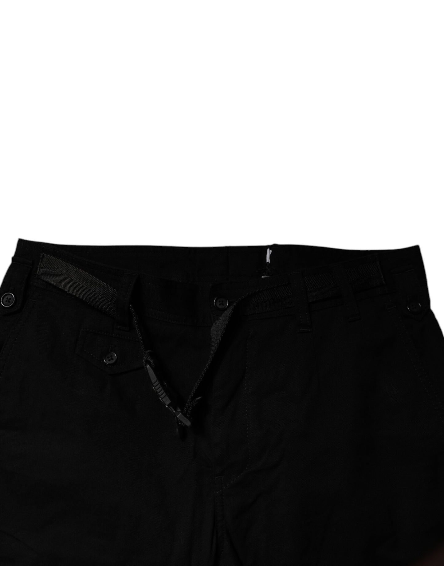 Jean skinny cargo en coton stretch noir Dolce & Gabbana
