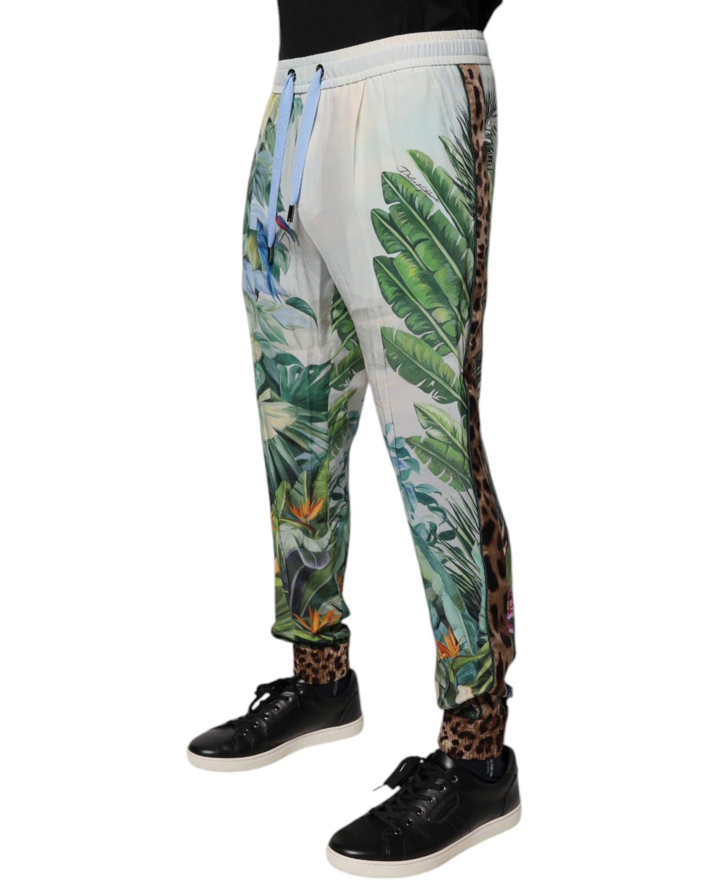 Pantalon de jogging tropical multicolore Dolce & Gabbana