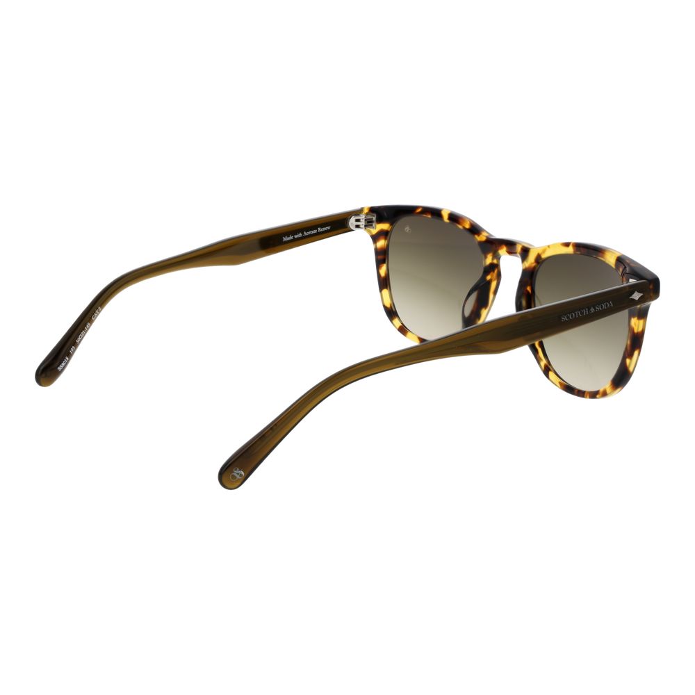 Scotch & Soda Braune Herren-Sonnenbrille