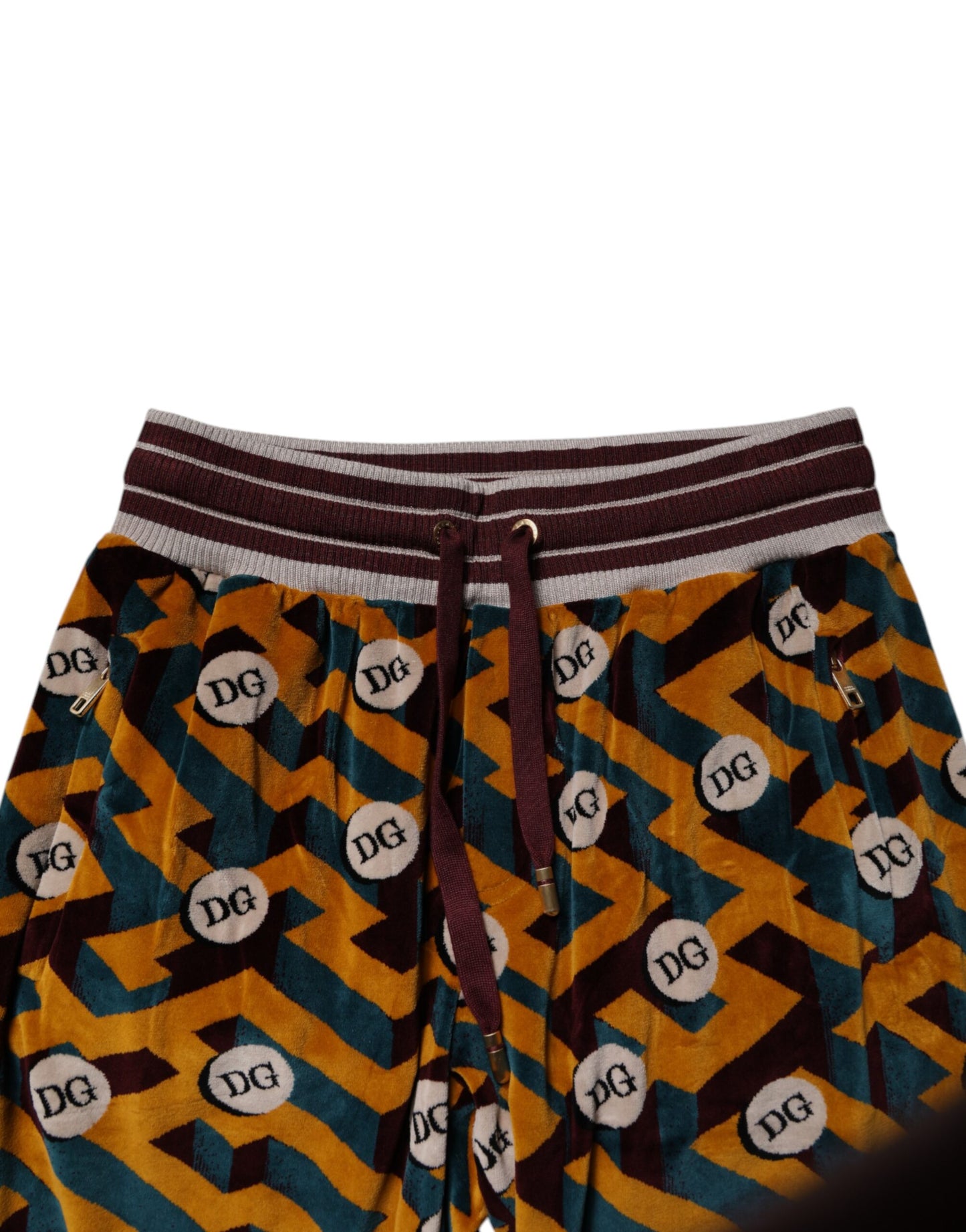 Pantalon de jogging Dolce & Gabbana à logo multicolore et monogramme