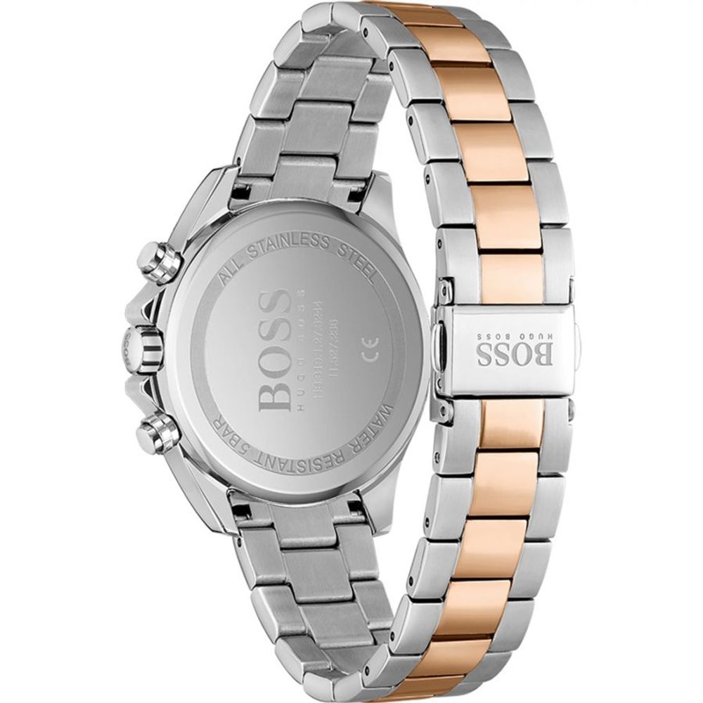 Hugo Boss – Zweifarbige Edelstahluhr