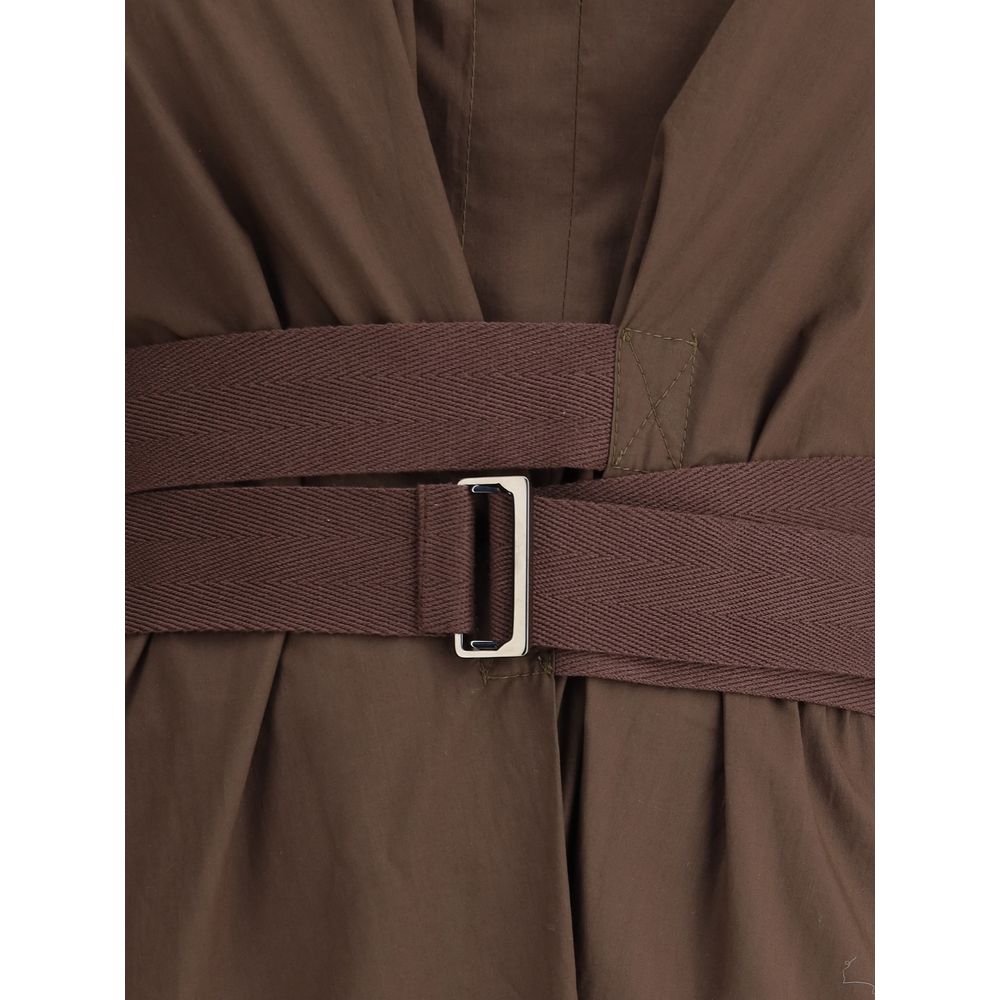 Brunello Cucinelli Robe longue en coton