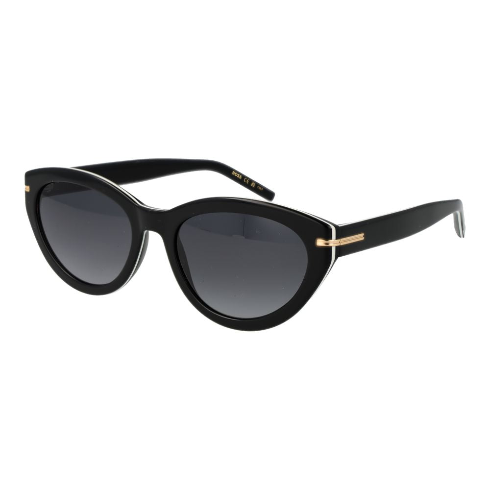 Lunettes de soleil noires pour femmes Hugo Boss