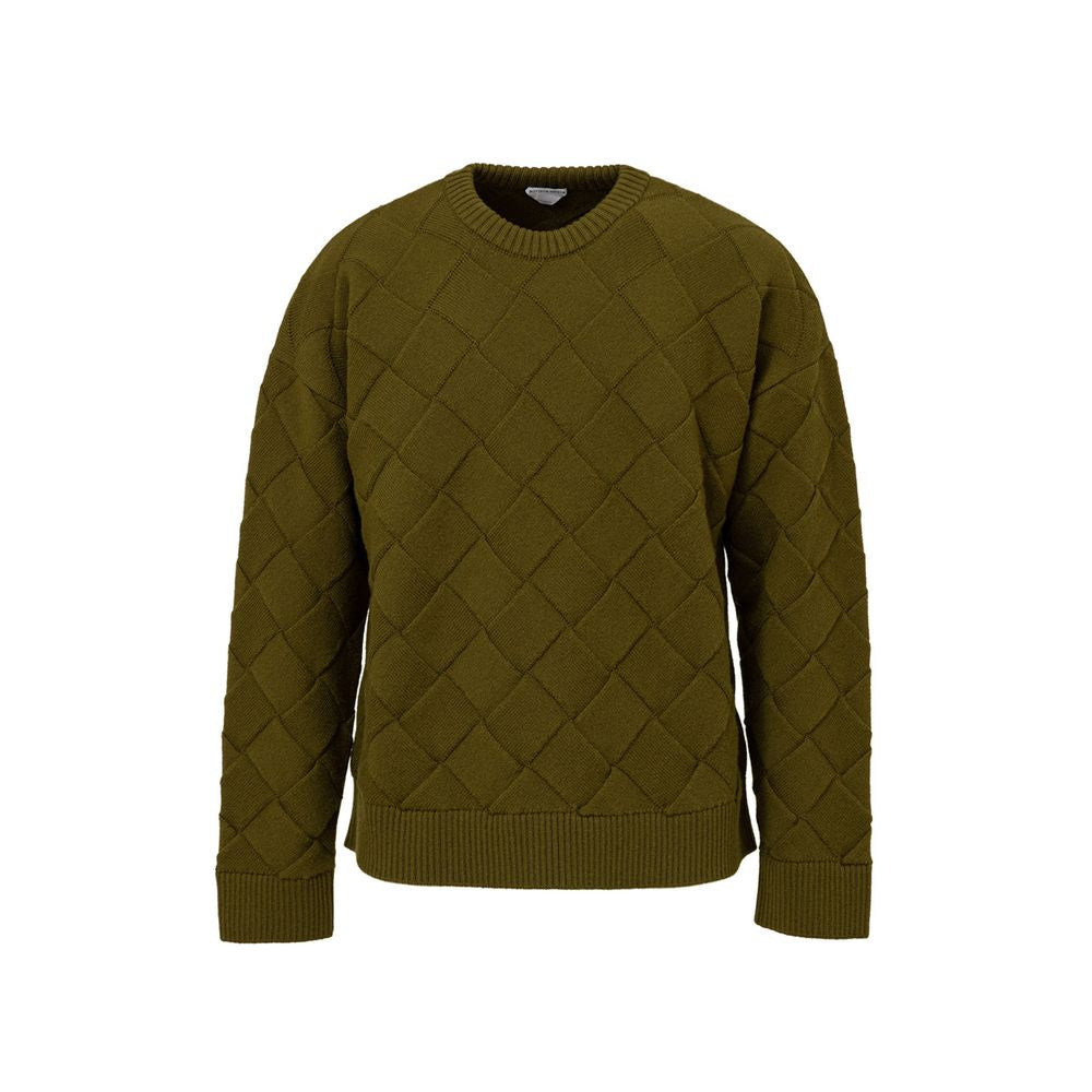 Bottega Veneta Grüner Wollpullover