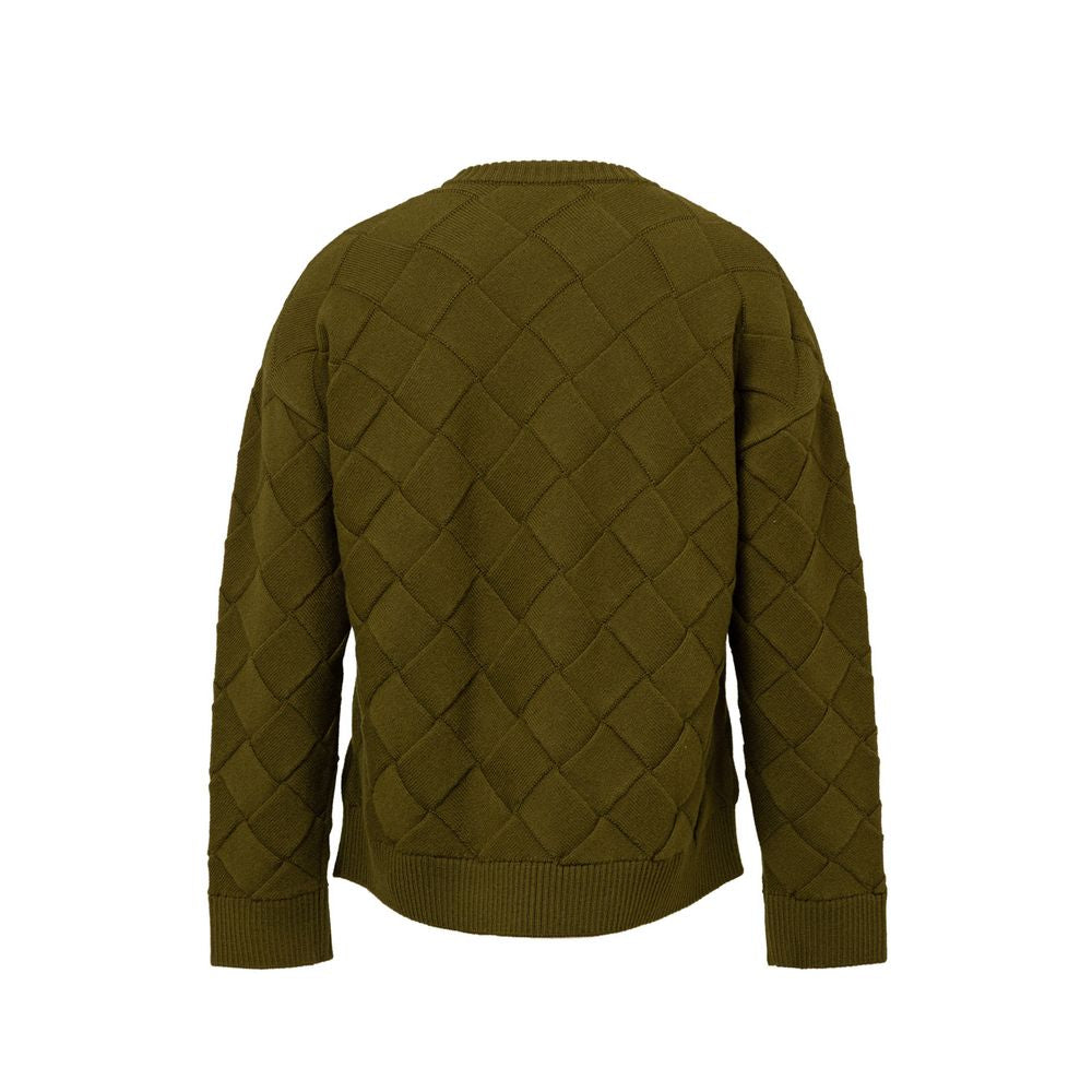 Bottega Veneta Grüner Wollpullover