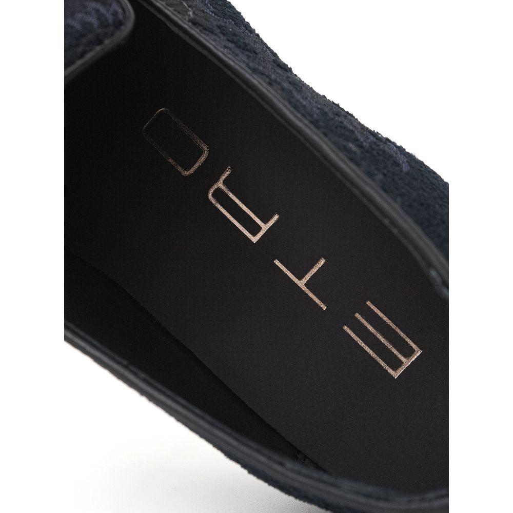 Etro Slip-On-Loafer aus blauem Leder