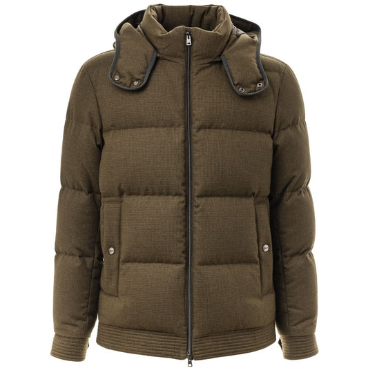 Vestes et manteaux en laine verte Herno