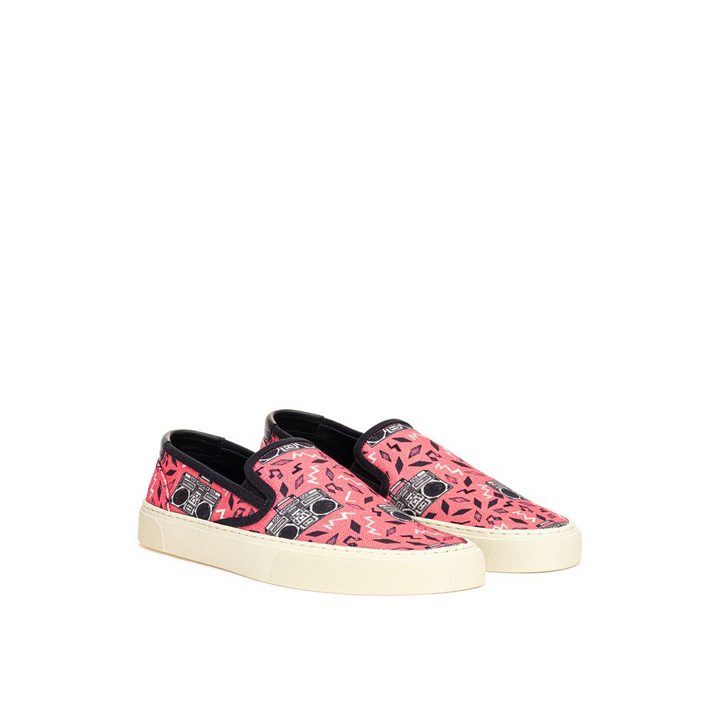 Saint Laurent Rosa Baumwoll-Sneaker