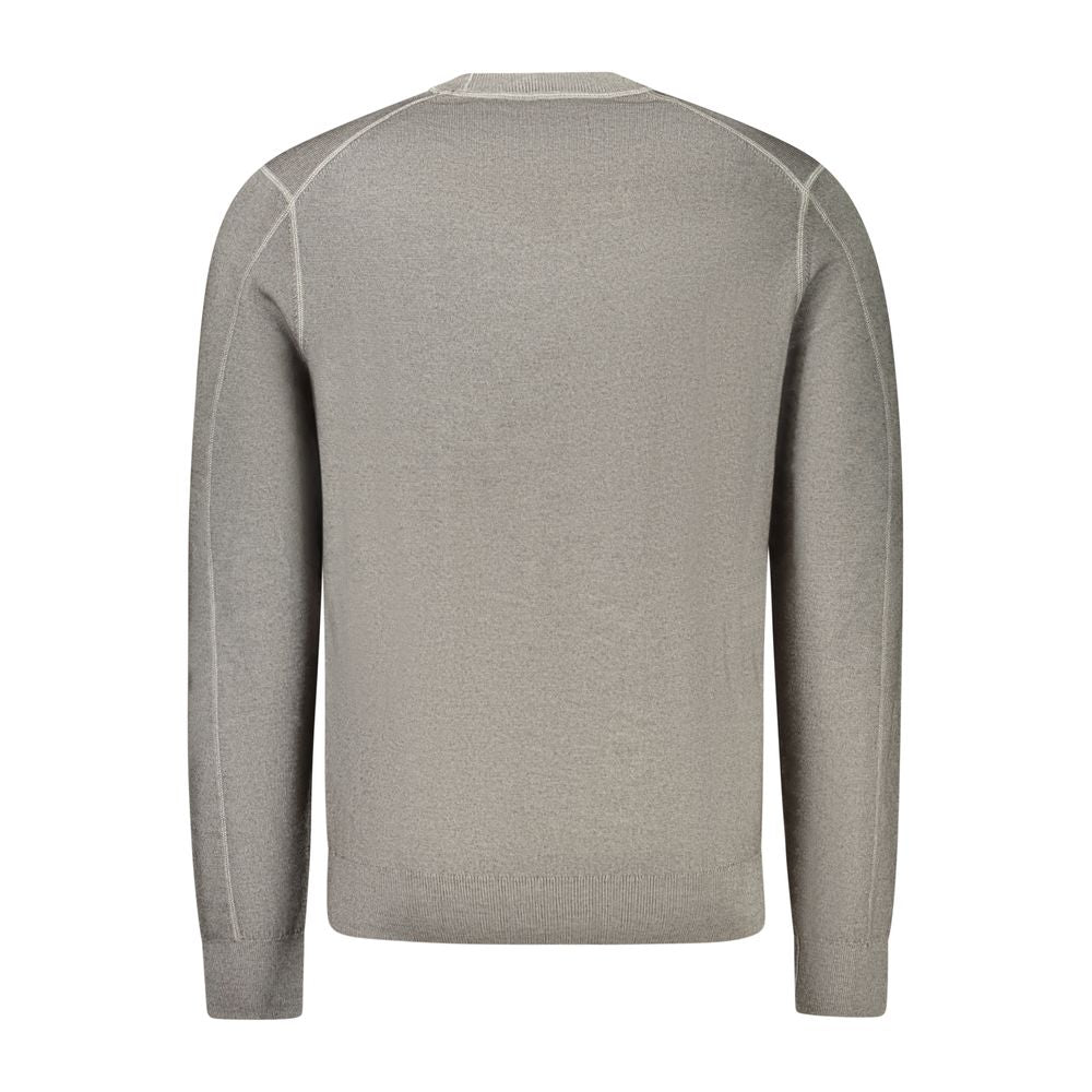 Pull en laine gris Hugo Boss pour homme