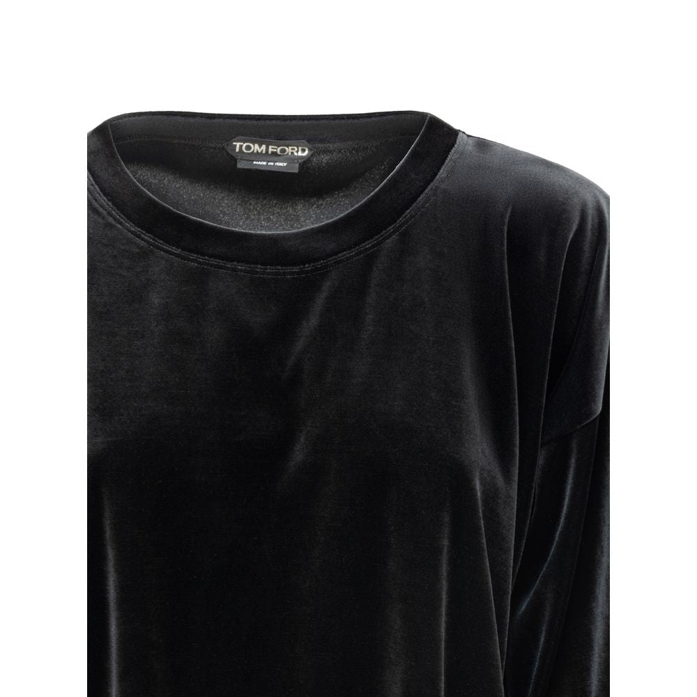 Chemise synthétique noire Tom Ford